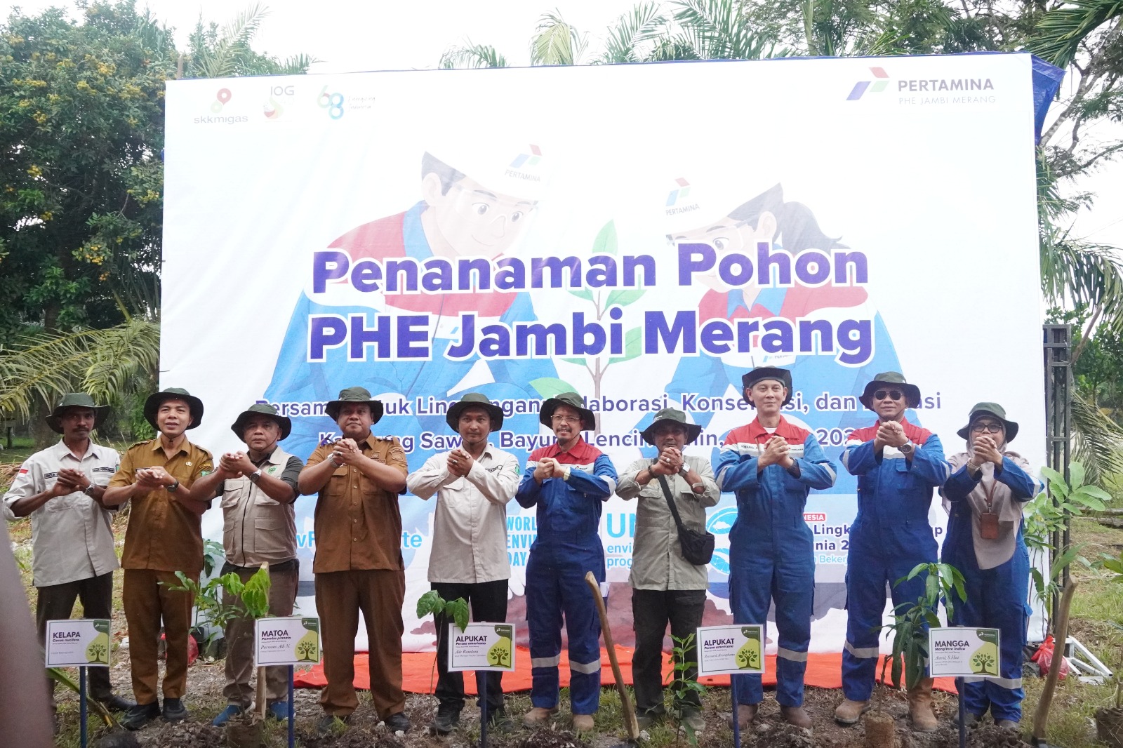 PHE Jambi Merang bersama Mahasiswa hingga Warga Desa Peringati Hari Lingkungan Hidup Sedunia 2026